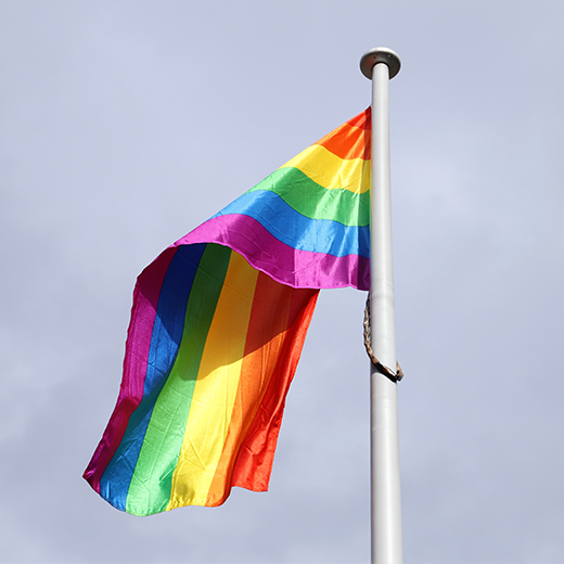 Rainbow Flag Summer Hill